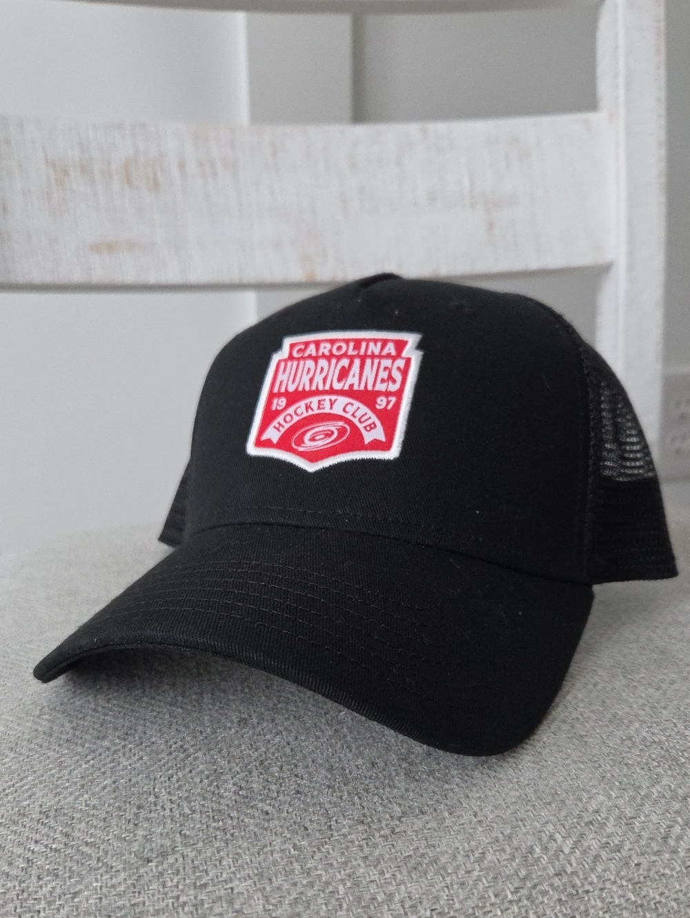 Black Trucker Hat Carolina Hurricanes Hockey Club